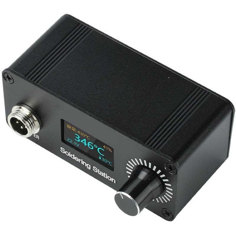 Digital Soldering Station T12 - ABYN-Professional T12 Stasiun Penyolderan Digital Mini