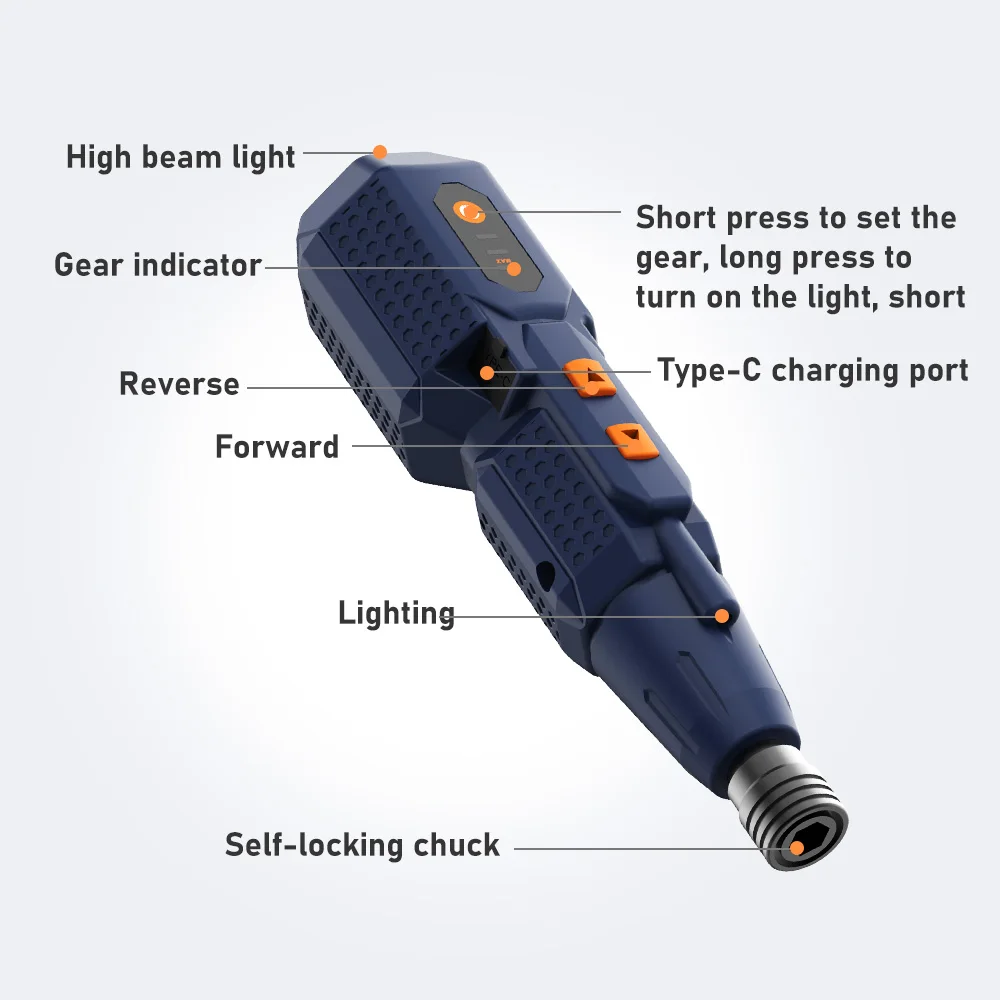 Set Obeng Listrik Tanpa Kabel  - Electric Screwdriver Rechargeable Usb ulasan dan harga