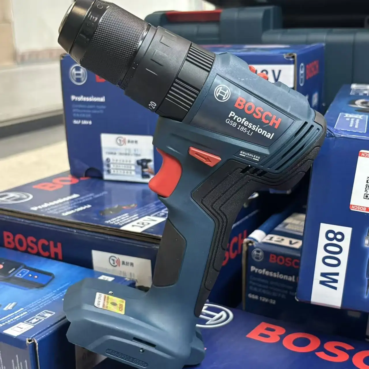 BOSCH GSB 185-LI Bor Impak Tan - Brushless Cordless Electric Drill 18V ulasan dan harga