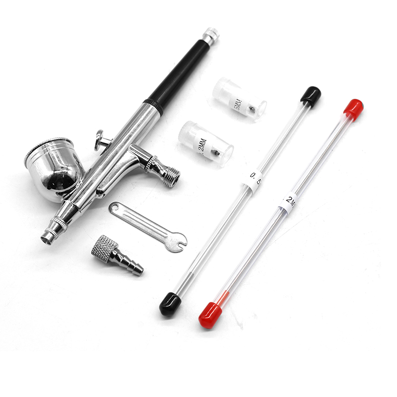 Gravity Set cat semprot kuku M - Airbrush Kit With Mini Compressor ulasan dan harga