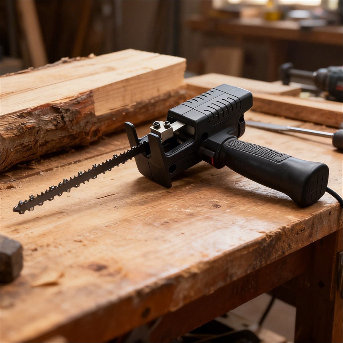 Adaptor Gergaji Bolak-Balik Un - Reciprocating Saw Attachment Drill ulasan dan harga